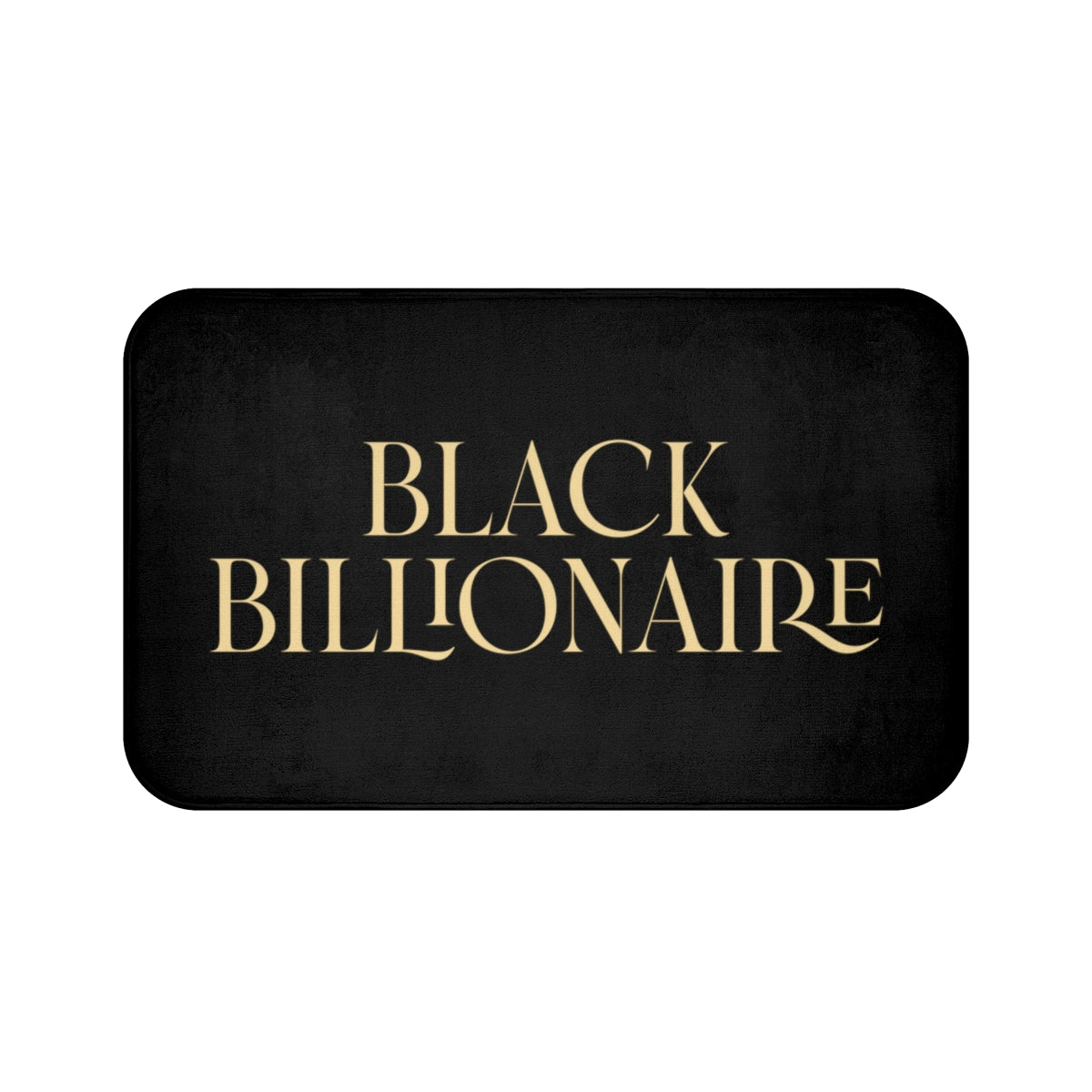 Black Billionaire Bath Mat | Black Rich Club