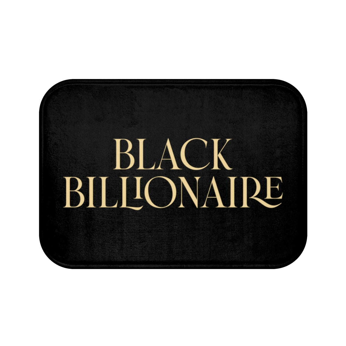 Black Billionaire Bath Mat | Black Rich Club