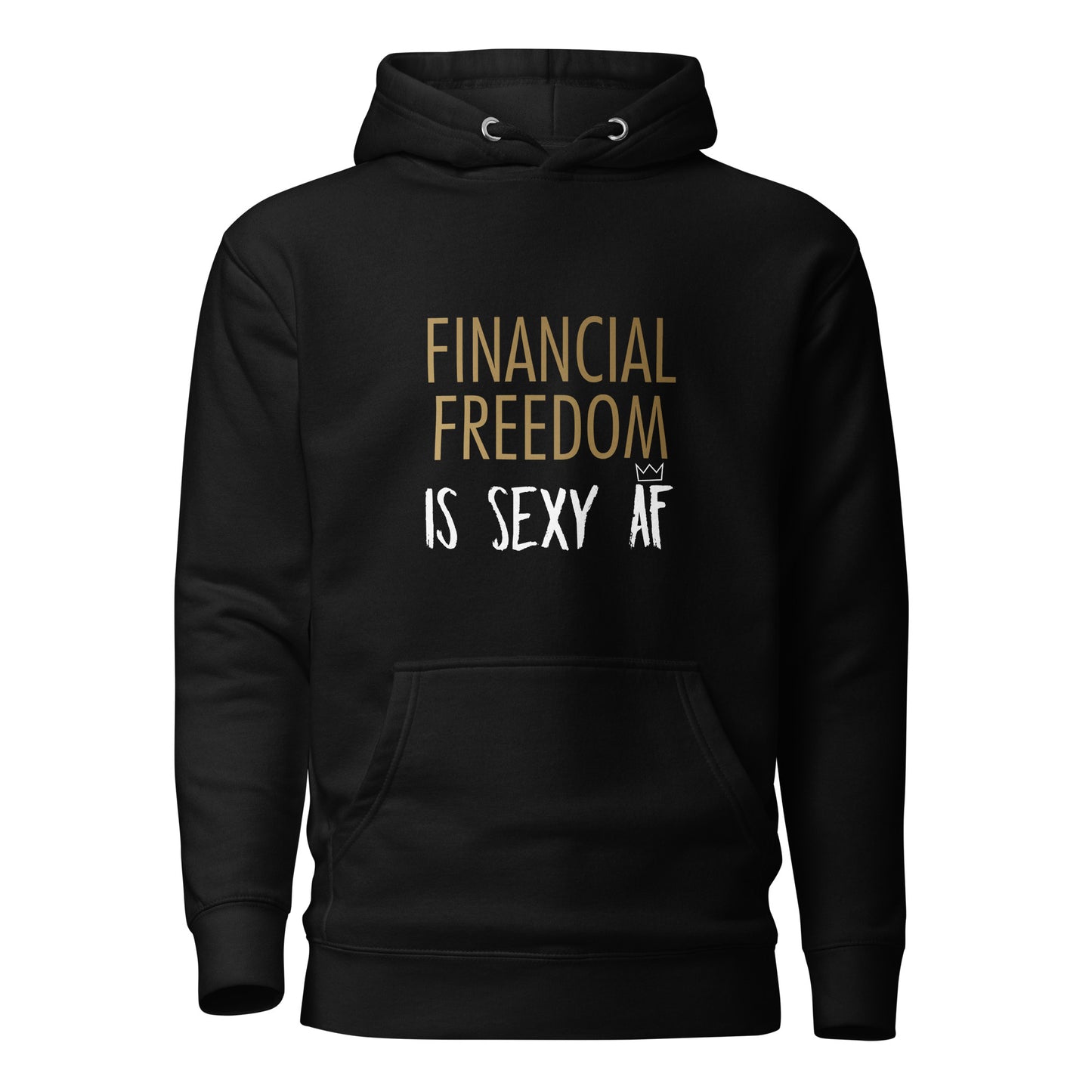 BLACK RICH CLUB "Financial Freedom Is Sexy AF" Unisex Hoodie